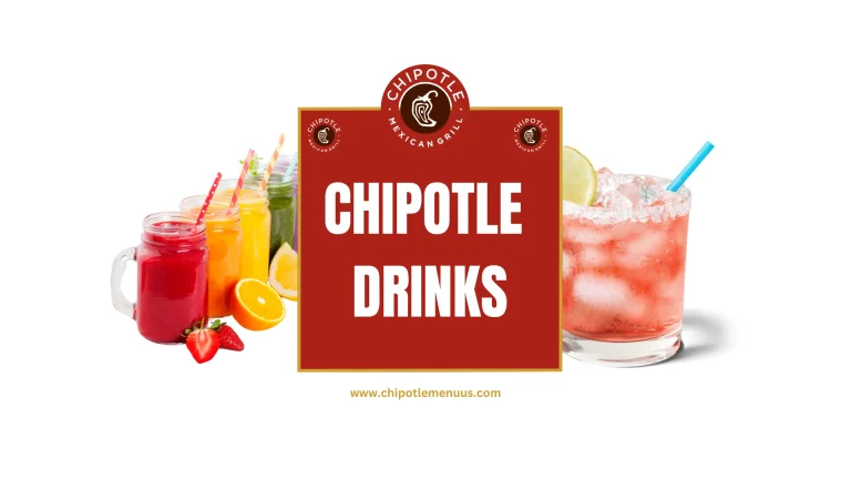 Chipotle Drinks