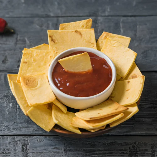 chips & Fresh tomato salsa