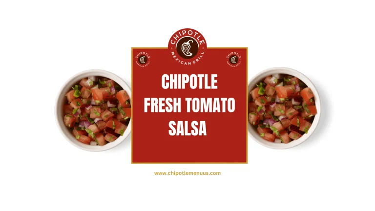 Chipotle Fresh Tomato Salsa