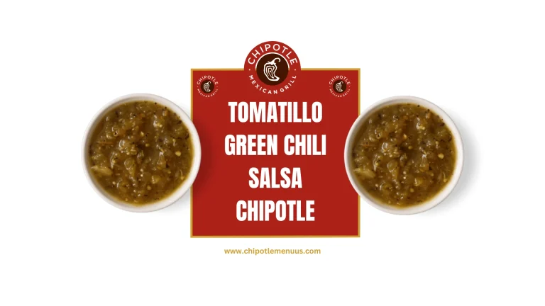 Tomatillo Green Chili Salsa Chipotle