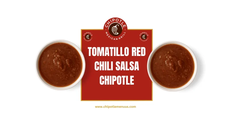 Tomatillo Red Chili Salsa Chipotle